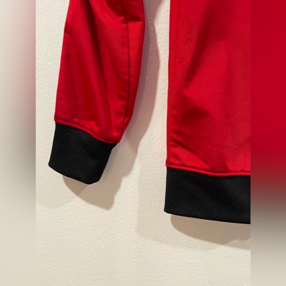 Jordan Sweater Youth Small Red/Black Jumpman Full Zip Casual Kids Boys EUC - Picture 4 of 5